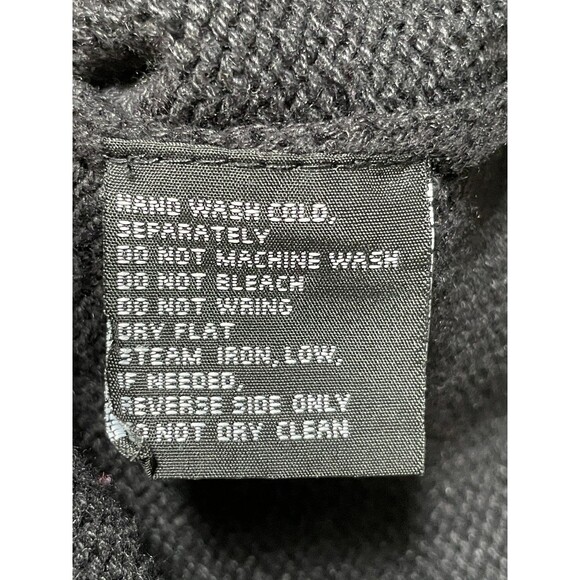 Vintage Erika Cardigan Sweater Petite Large Snowy Village Xmas Winter Holiday - Picture 15 of 16